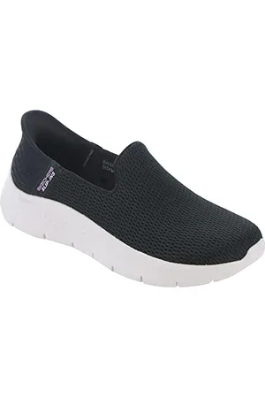 Skechers Performance SlipIn Go Walk Flex Relish Womens Slip On 7 CD US Blackwhite