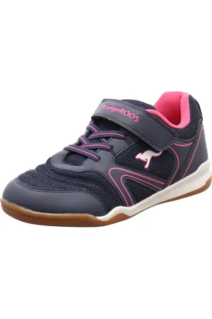 KangaROOS K-Breezeyard EV, Scarpe da Ginnastica, Dk Navy/Daisy Pink, 28 EU