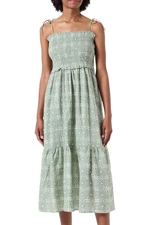ONLY Onlmiley Strap Smock Midi Dress Ptm Abito, , S Donna