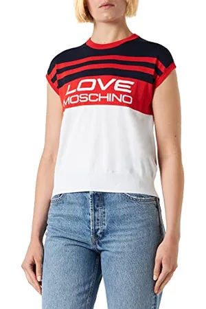 Moschino Top Senza Maniche Canotta, , 46 Donna