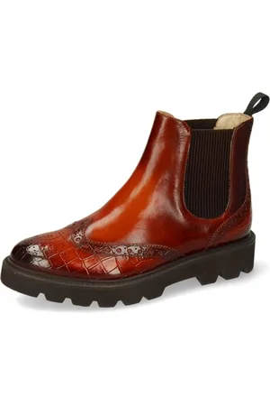 Melvin & Hamilton Selina 65, Stivaletto Donna, Colore: Arancione, 40 EU Larga