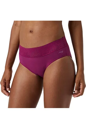 Sloggi Donna Period Pants Hipster Light, Wine, M