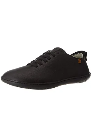 El Naturalista N296 El Viajero, Scarpe Stringate Derby Unisex - Adulto, Nero (Black Black Black Black), 36 EU