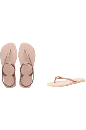 Havaianas Sandali Rosa/Beige 37/38 EU + Infradito Rosa 37/38 EU