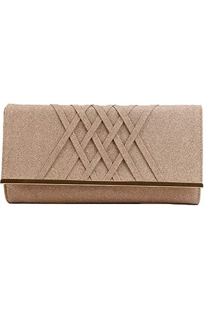 Eferri Pochette Donna Borsa Clutch Douis Borsetta Ragazza Borsa da sera Cerimonia Matrimonio Donna
