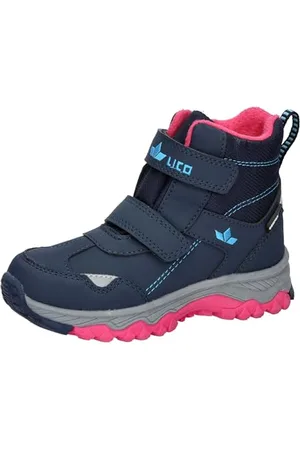 LICO Hanko V, Stivali Invernali, Marine/Türkis/Pink, 34 EU
