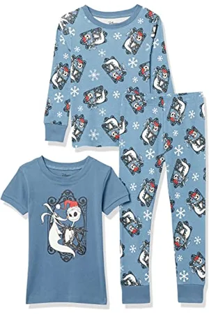 Amazon Disney | Marvel | Star Wars Set di Pigiama da Notte Attillati in Cotone Unisex Bambini e Ragazzi, , 3 Anni