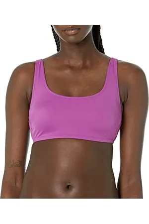 Amazon Top Corto da Mare con Scollo Rotondo Donna, , 52
