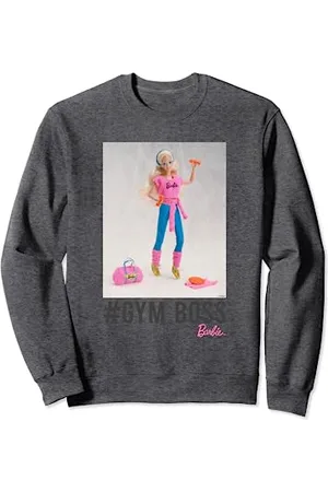 Barbie Felpa da Donna, Ufficiale, Capo Della Palestra Felpa