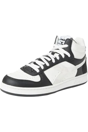 Diadora Magic Basket Demi Reptile Wn, Scarpe da Ginnastica Donna, Black/White, 39 EU