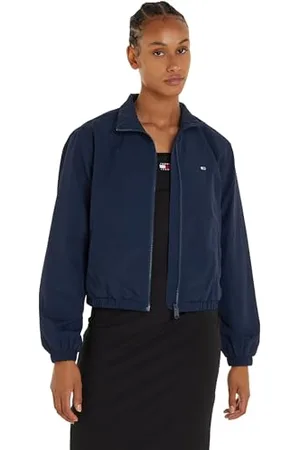 Tommy Hilfiger Giacca Donna Windbreaker Giacca da Mezza Stagione, (Dark Night Navy), XL