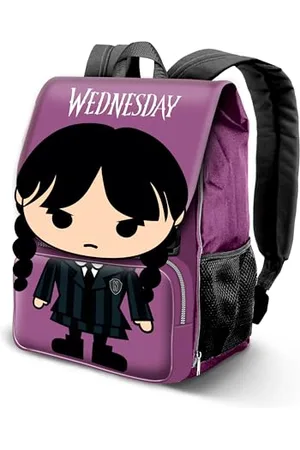 Wednesday Mercoledì Chibi-Zaino Espandibile EXP, , 30 x 45 cm, Capacità 28 L