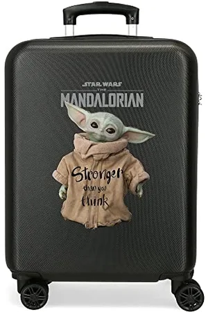 STAR WARS Legend Stronger Valigia da Cabina, 38x55x20 cm, ABS rigido Chiusura a Combinazione Laterale, 34 L, 2 kg, 4 doppie ruote, Bagaglio a Mano, Blu