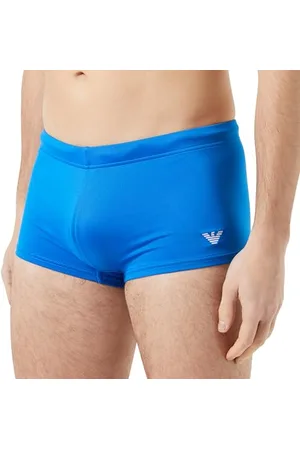 Emporio Armani Essential Eagle Logo Swim Trunk, Costume da Bagno Uomo, (Royal Blue), 54