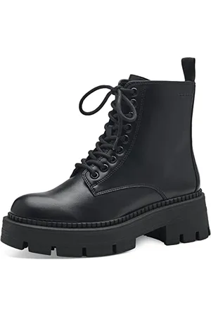 Tamaris Donna Stivaletti, Signora anifibi,TOUCHit,Stivaletti,Stivaletti Allacciati,Mezzo Stivale,Black Uni,41 EU