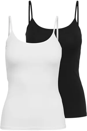 ONLY ONLLOVE Singlet 2PACK Jrs Camicia, , M Donna