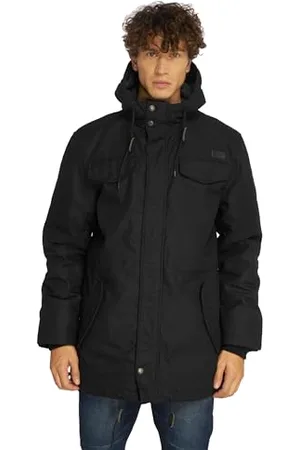 Brandit Marsh Lake Teddyparka, Uomo, black, XL