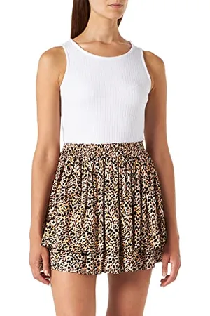 Hurley Annie Tiered Mini Gonna, , M Donna