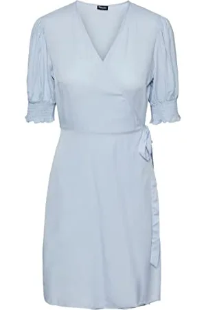 Pieces® Pctala Noos BC-Abito da Donna a 2/4 Vestito, Kentucky Blue, XL
