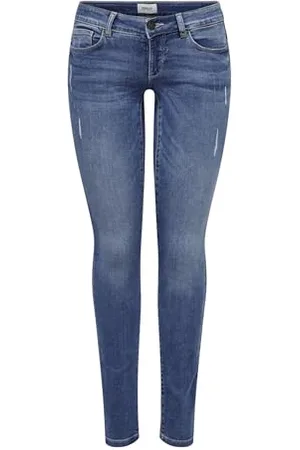 ONLY Coral Sl SK Denim Jeans Noos Skinny Donna, Blu , W26/L32