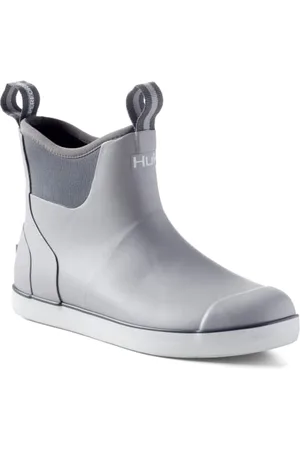 HUK Scarpa Rogue Wave | Stivali da Pesca e da Ponte ad Alte Prestazioni, Gomma Uomo, Colore: Grigio, 41 EU