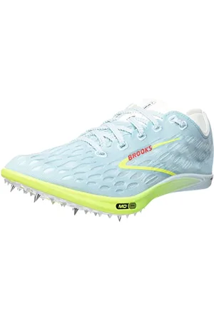 Brooks Elmn8 7, Sneaker Donna, Blue Glow/Nightlife/Red, 47.5 EU