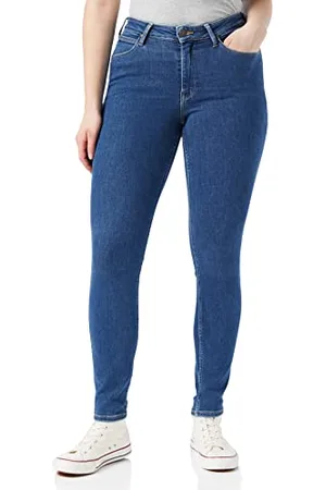 Lee Foreverfit Clean Jeans, Pulito Riley, 40W x 31L Donna