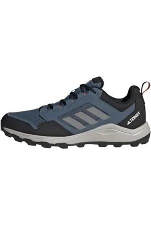 adidas Tracerocker 2.0 Trail Running Shoes, Scarpe Uomo, Core Black/Grey Three/Impact Orange, 40 EU