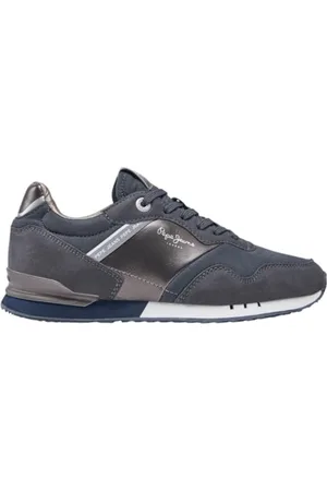 Pepe Jeans London Gala W, Scarpe da Ginnastica Donna, Nero, Blu, Nero, 39 EU