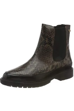 Fred de la Bretoniere Frs0717, Tronchetto Chelsea Pelle Stampa Croco 3 CM Donna, , 38 EU
