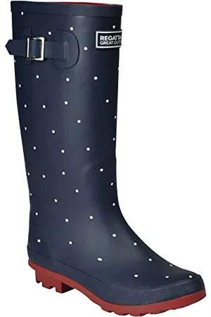 Regatta Stivali in gomma naturale regolabili da donna Fairweather II con fodera in cotone