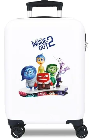 Disney Valise cabine Inside out 2 Couleurs différentes ABS rigide Fermeture à Combinaison latérale 4 roues Doubles Bagage à Main. Joumma Sacs., , Taglia unica, Valigia 50