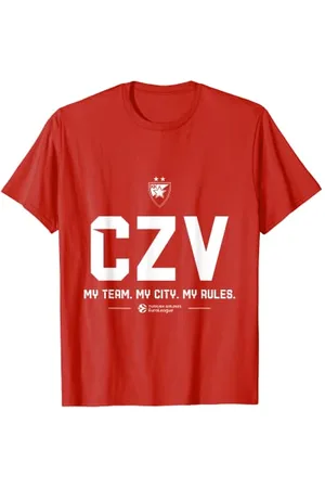 Euroleague Teams - Crvena Zvezda MTS Belgrade Maglietta
