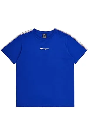 Champion Legacy Retro Sport B - Tape S/S Crewneck T-Shirt, , 9-10 Anni Bambini e Ragazzi SS24