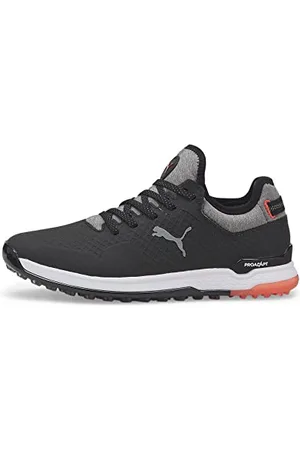 PUMA PROADAPT ALPHACAT Wmns, Scarpe da Golf Donna, Multicolore Black Silver-Hot Coral, 42.5 EU