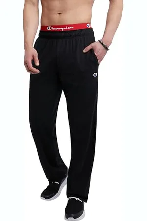Champion Pantaloni Powerblend Open Bttm in Pile, , 3XL Uomo