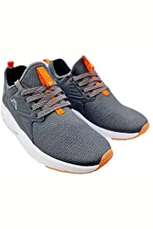 Kappa San Porto, Scarpe da Ginnastica Uomo, Grigio/Arancione, 44 EU