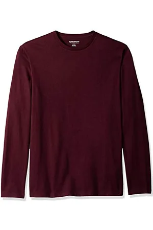 Amazon T-Shirt a Maniche Lunghe Slim Uomo, , M