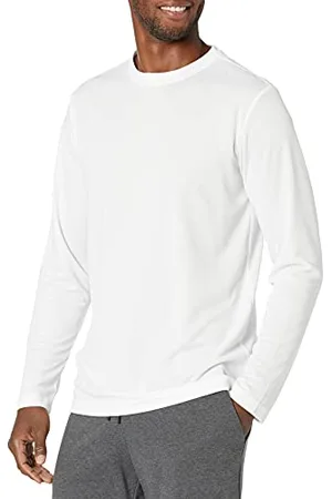 Amazon T-Shirt a Maniche Lunghe Tecnica Sportiva Uomo, , XXL