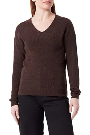 ONLY Onlcamilla V-Neck L/S Pullover Knt Noos Maglione, , M Donna