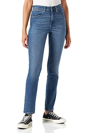 Wrangler Donna Slim Jeans, (Airblue), 27W / 32L