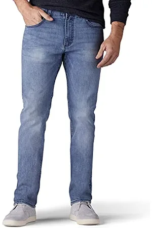 Lee Jeans da Uomo Extreme Motion, Slim, Dritti, 36W x 30L