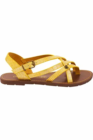 Chattawak 11margotsgiallo36, Sandali Bassi Donna, , 36 EU