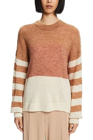 ESPRIT 083ee1i316 Maglione, 238/Caramel 4, M Donna