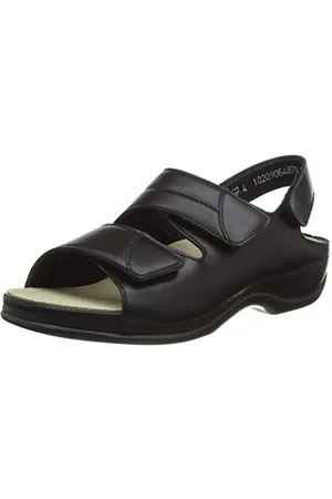 Berkemann Sofie, Sandali Donna, Black, 42 2/3 EU