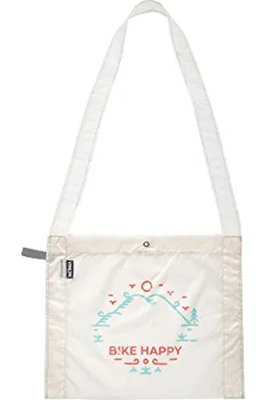 Tatonka Bike Musette M, Borsa a Tracolla. Unisex-Adulto, Grigio Chiaro, Small