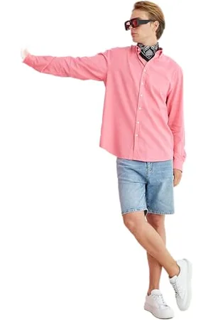 Koton Buttoned Cotton Pocket Detail Jean Shorts Pantaloncini, Mid Indigo(740), 39 Uomo