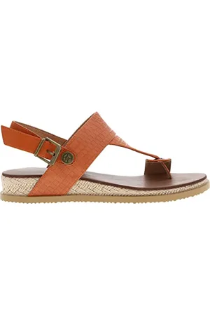 Chattawak 13BOKSORANGE41, Sandali con Tacco Donna, , 41 EU