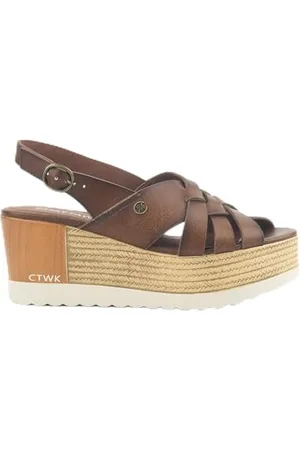 Chattawak 9justinechoco36, Sandali con Tacco Donna, , 36 EU