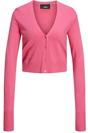 JJXX Jxisabel LS Cardigan Corto Morbido Lavorato a Maglia, , M Donna